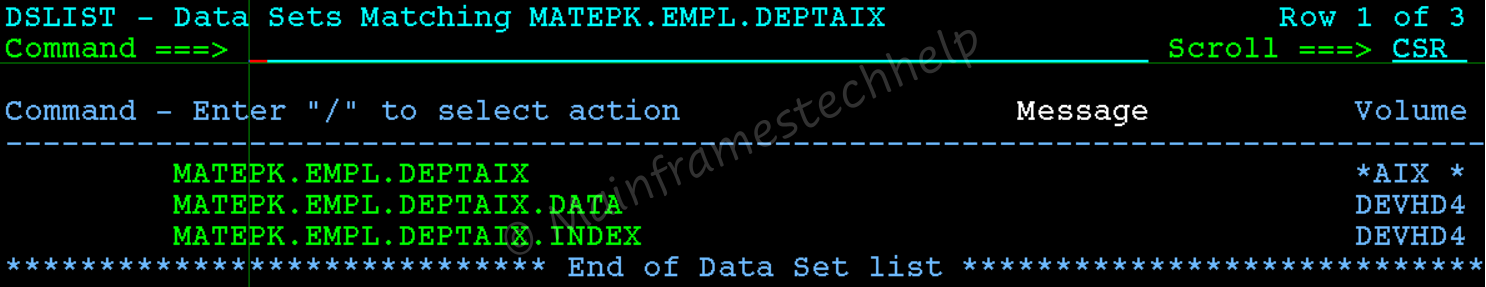 AIX Output