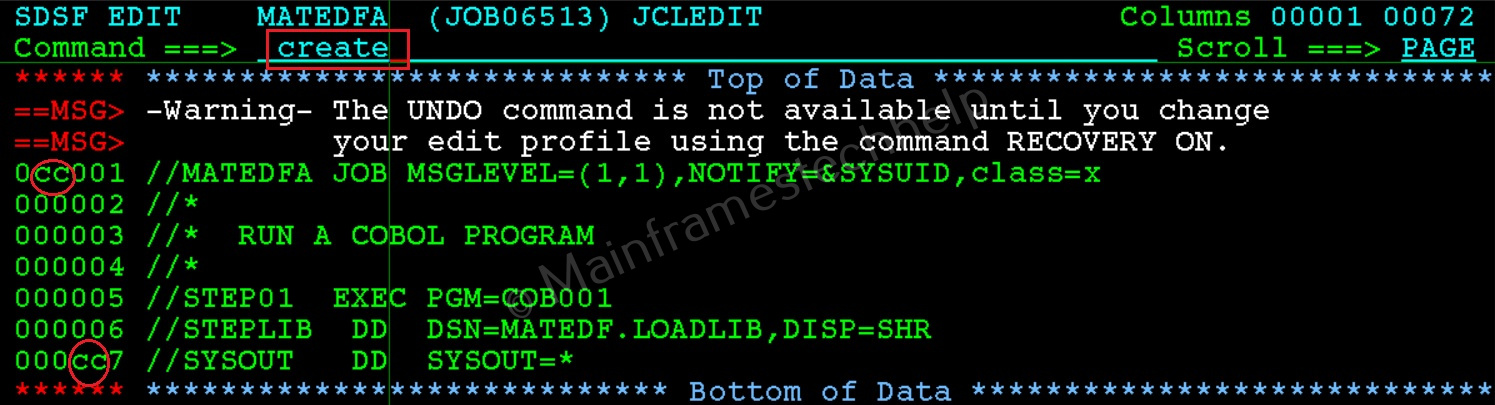 Edit & Save JCL from SDSF