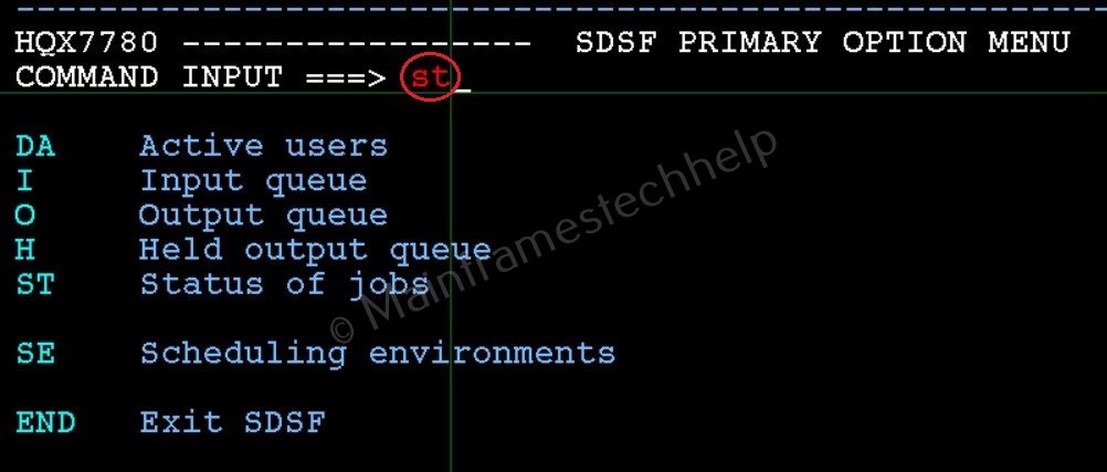 View JOB Status