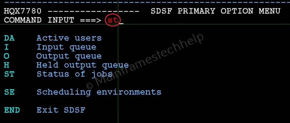 View JOB Status
