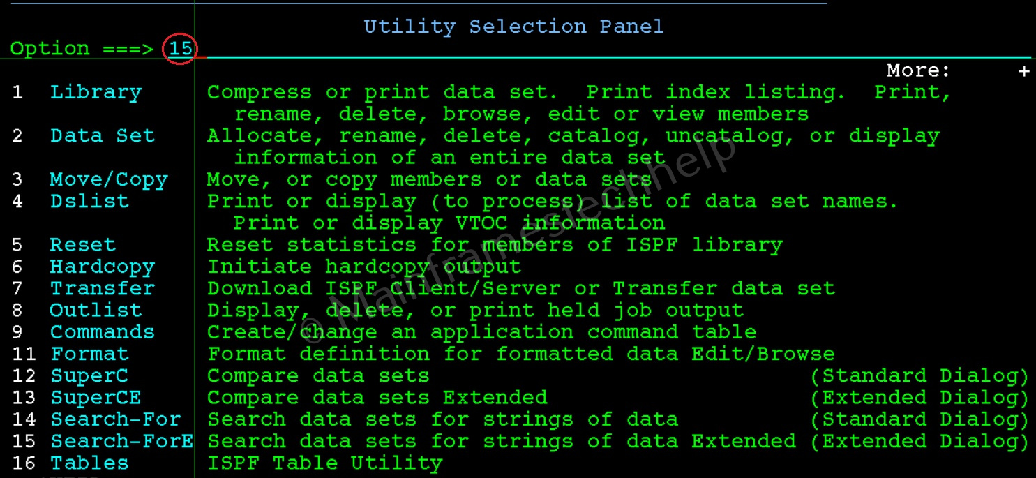 Extended Search-For Panel