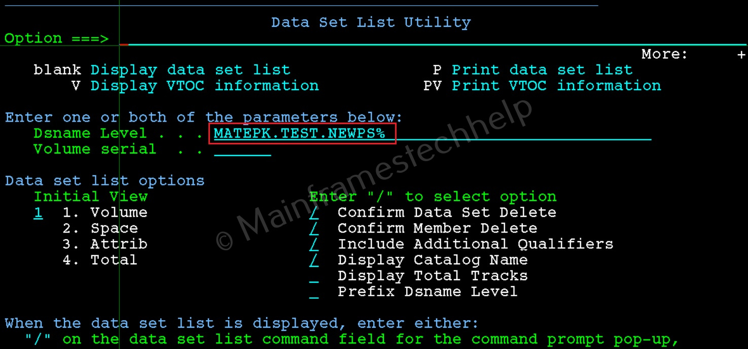 Fiter Search for Dataset