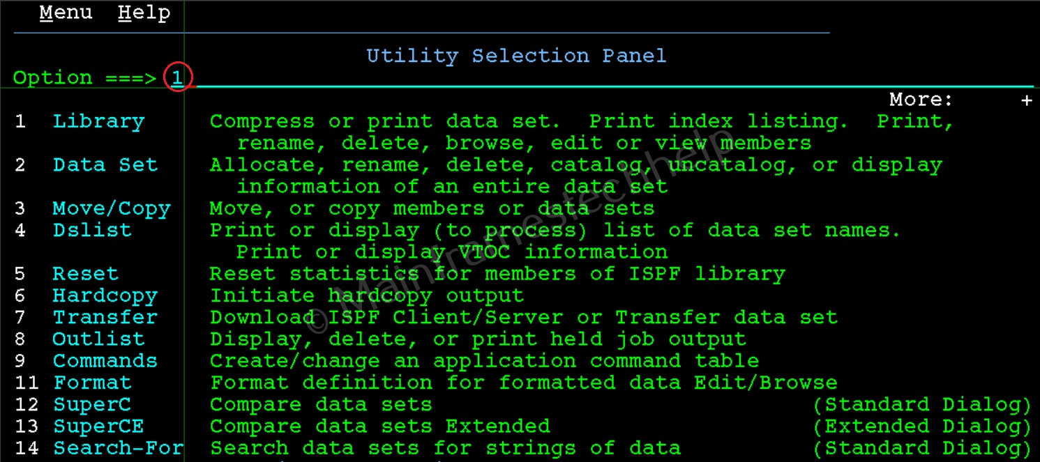 Library Utility Panel