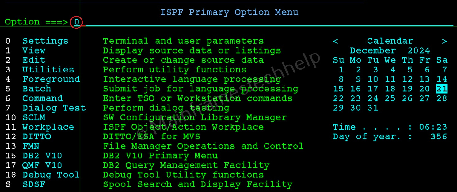 Settings Panel