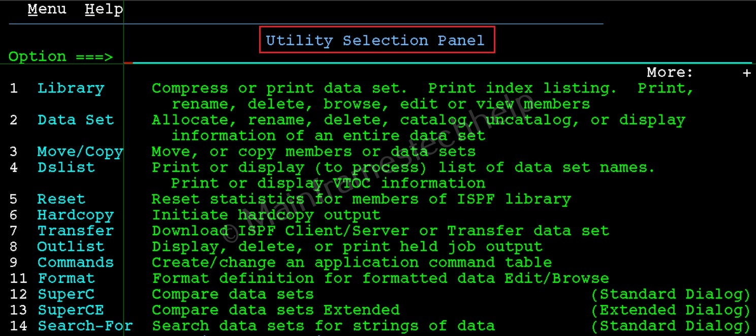 Utility Panel