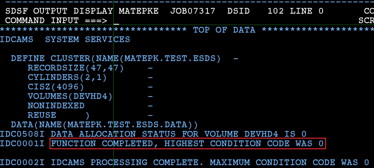 ESDS SYSPRINT